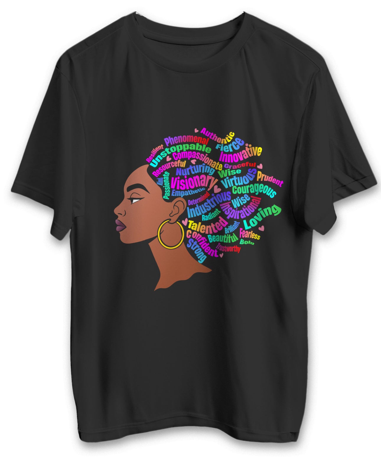 “Afro Affirmation Queen” Tee