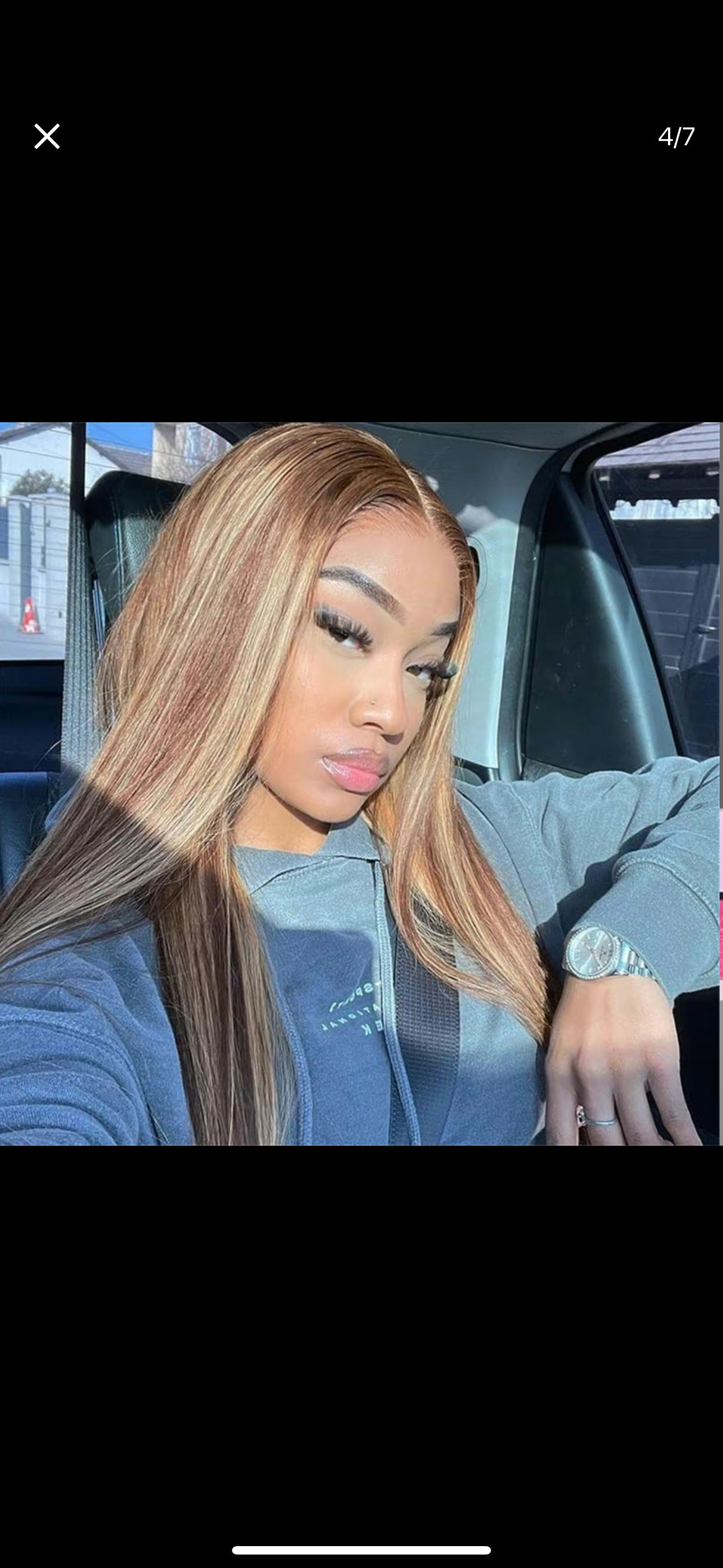 Glow & Go” 7x4 Pre-Everything Balayage Ombré Wig – 180% Density