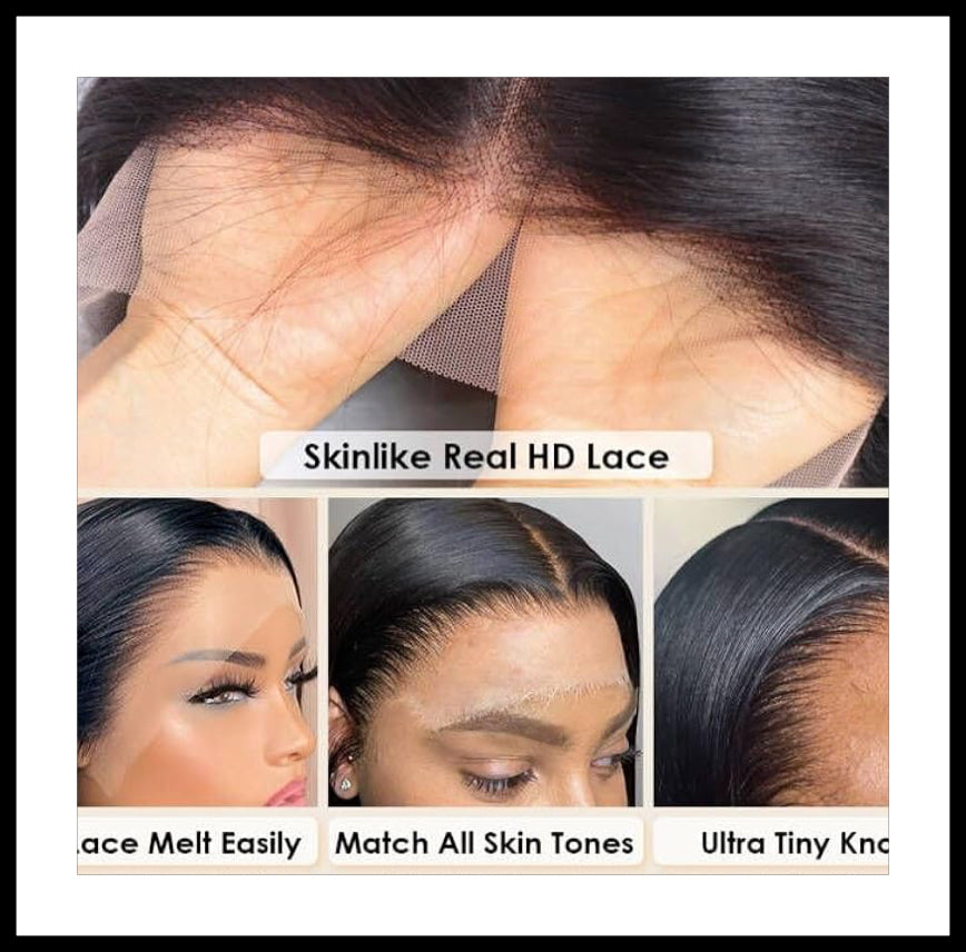 Virgin Bob 5x5 Closure Wig (14 inches Customized)