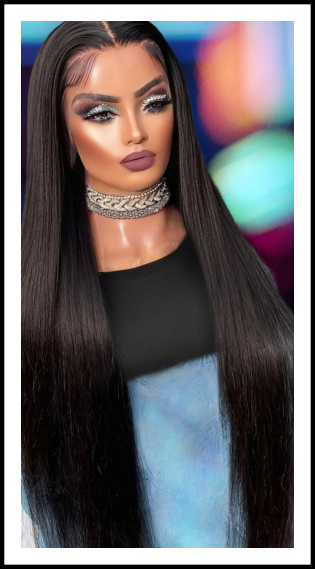 Burmese Straight 13x4 Frontal Wig (22-26inches)