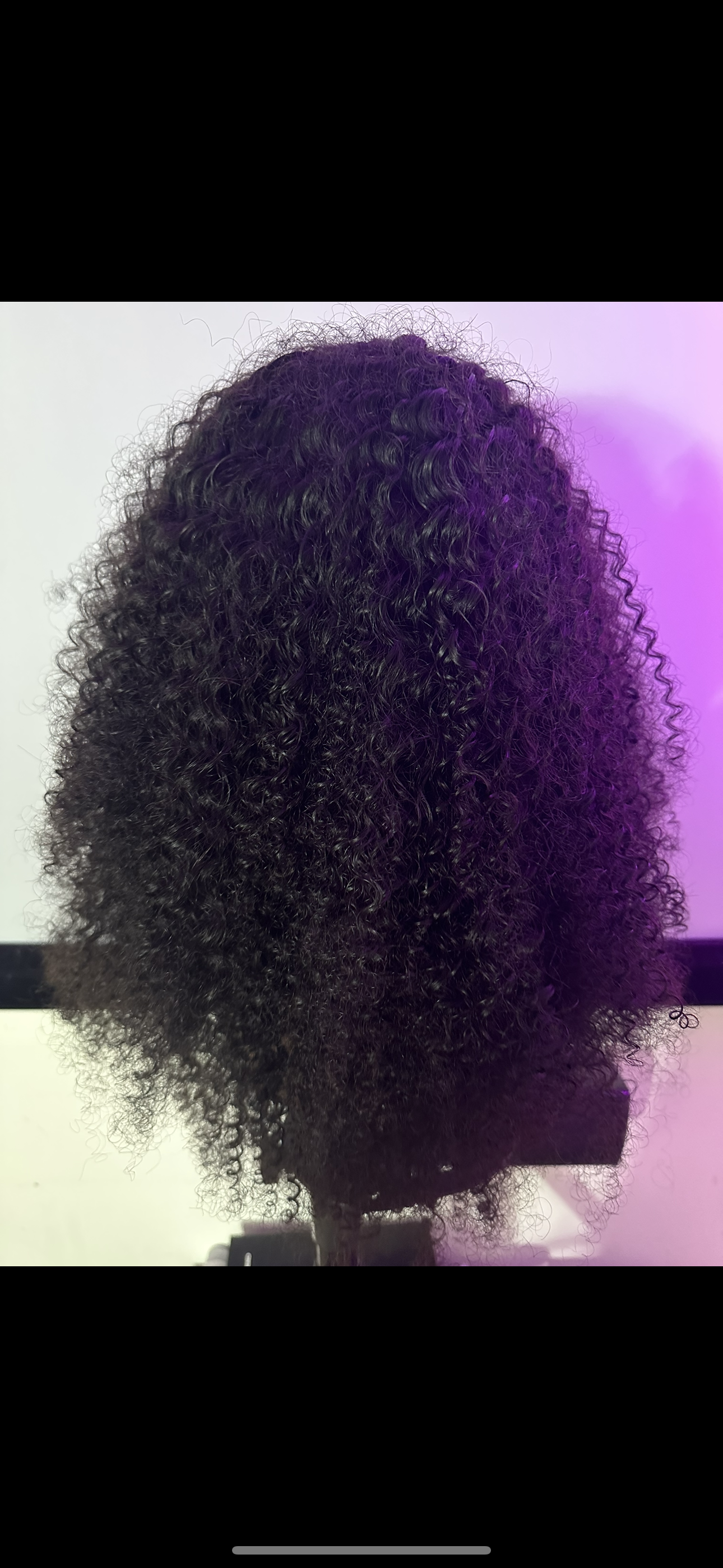 Kinky Curly 4x4 Closure Wig (18 inches)