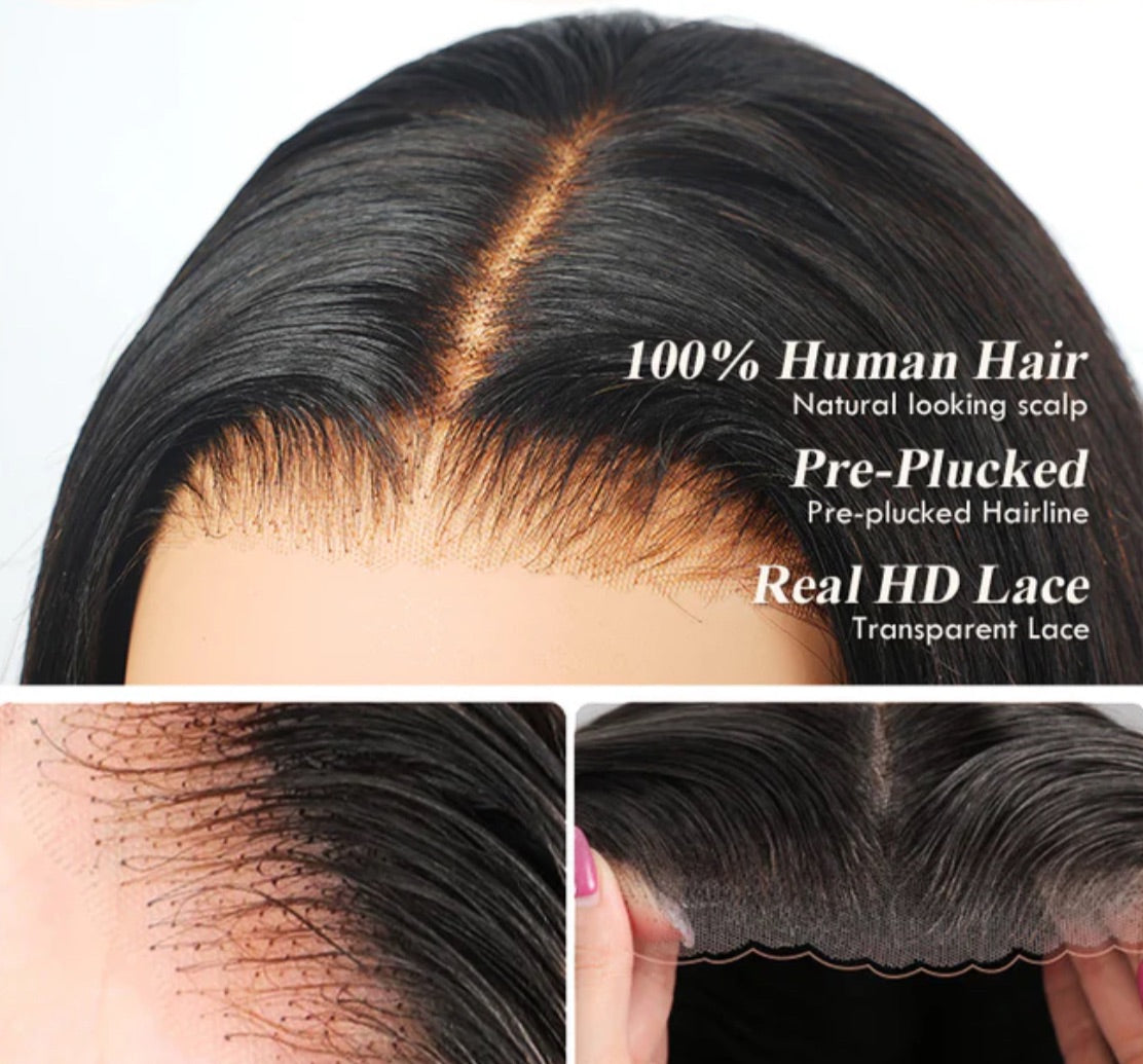 ✨Silky Straight 180% Density Pre-Everything Uniana✨