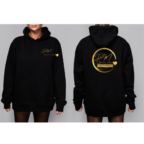 Crewed Up Zip-Up Hoodie (Customized)